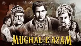 K.Asif's MUGHAL E AZAM 1960, Dilip Kumar , Madhu Bala, Prithviraj Kapoor, Ajit, Art