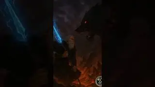 WINTER FALLS, CHAOS RISES ⚔️ | Norse Mythology Ragnarok #shorts