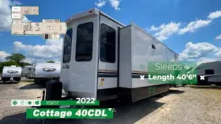 2022 Cedar Creek Cottage 40CDL Destination Trailer for sale at All Seasons RV in Streetsboro, Ohio