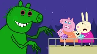 Peppa Pig vs Zombies, Zombie Snowman Appears At The Pig City 🧟‍♀️| Peppa Pig Funny Animation