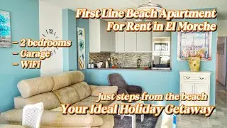 Beachfront 2-Bedroom Apartment for Rent in El Morche | Torrox Costa | Costa del Sol Holiday Stay