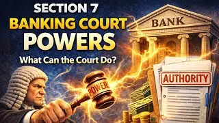 Sec 7 Powers of Banking Court, Recovery Ordinance, Procedure Banking Suit Execution, What is Finance