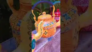 hand painted kettle 😍🖌️@leelabadalartgallery7424