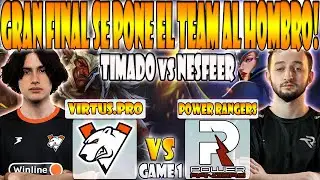 VIRTUS.PRO vs POWER RANGERS BO3[GAME 1]GRAN FINAL-TIMADO, FLY VS NESFEER-FISSURE UNIVERSE: EPISODE 8