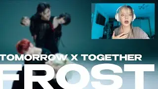 TXT - FROST REACTION || КПОП РЕАКЦИЯ #txt #hybe #frost #реакция #moa #kpop