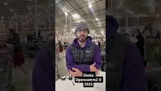 Shokz Opencomm2 II Mic Test Vs Loud Grocery Store | Noise Canceling Mic Test