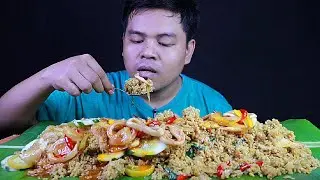 MUKBANG 5 PORSI NASI GORENG CUMI ASAM PEDAS MANIS