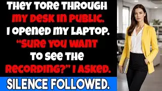 She Stayed Silent. Then Showed the Recording. The Office Was Never the Same Again.