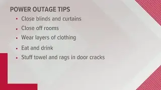 Winter Storm | Keeping warm during a power outage