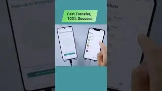 iCareFone WhatsApp Transfer Between Android and iOS #shorts