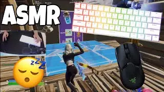 GK61 ASMR Chill🤩 Satisfying Keyboard Gateron Optical Yellow Fortnite 240 FPS 4K