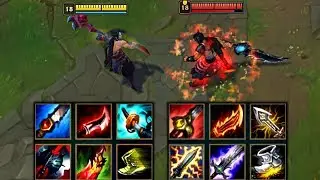 LETHALITY KAYN vs ON-HIT TRYNDAMERE - Insane Fights + Best Moments