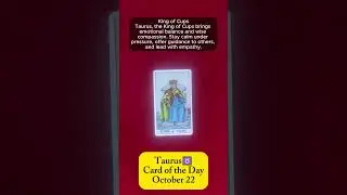 Taurus♉Card of the Day #tarotastro #tarot #dailytarot #zodiactarot #tarotreading #horoscope