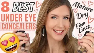 BEST Concealer For Dark Circles, Dry Under Eyes, & Fine Lines | 2020