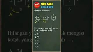Soal SNBT 2025 Penalaran Umum #snbt2025