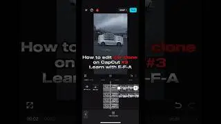 How to edit car clone on CapCut