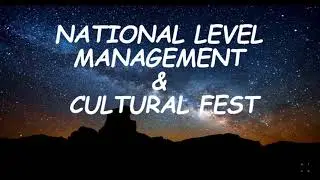 CIMS Intercollege Fest Summit 2017