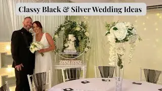 Classy Black & Silver Wedding Ideas
