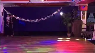 Blind girl and fianc&eacute; dance to Cheez badi hai mast
