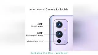 OnePlus 9 5G Snapdragon 888 8GB 128GB Smartphone 6.5&lsquo;&rsquo; 120Hz Fluid AMOLED Display Hasselblad Camera