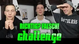 RICHTIG! FALSCH! CHALLENGE