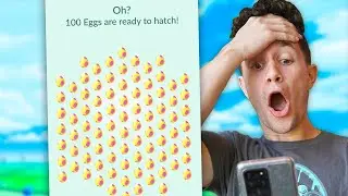 I Hatched 100 BOOSTED Eggs in Pok&eacute;mon GO