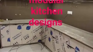 L shaped modular kitchen designs