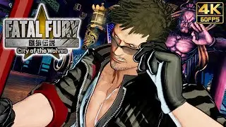 Fatal Fury: City of the Wolves - BILLY KANE Story Walkthrough @ 4K 60ᶠᵖˢ ✔