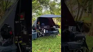 Luxury Camping Setup on a Mountain &ndash; City View & Dream Outdoor Life ⛺🌄&rdquo;#trollcamp