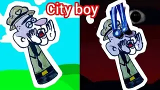 #Sprunki OC City Boy ,ZERO (Alphabet lore ) Nine Hundred Phases #Drawing Art incredibox...