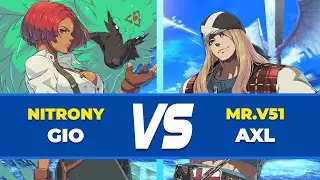 GGST ▰ Axl vs Giovanna ▰ Guilty Gear Strive High Level Gameplay
