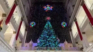Wanamaker Holiday Lights - The Clock Shop (2025)