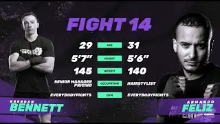 Brendan Bennett vs Armando Feliz - Rock 'N Rumble XIV - Haymakers for Hope