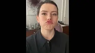 Daisy Ridley cute / funny video! ❤️😂😍❤️