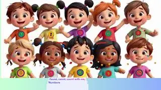 Count with Me to Ten 🔢 | Fun Counting Song for Kids | Numbers 1&ndash;10 Learning Song