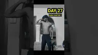 Dark Chapter 1/Day 27 #workoutathome #dailyvlog #workout