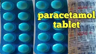 paracip-650 tablet//paracetamol tablet review//paracetamol tablet with price.