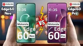 Motorola Edge 60 Neo Vs Motorola Edge 60 Pro - Full Comparison 🔥 Techvs