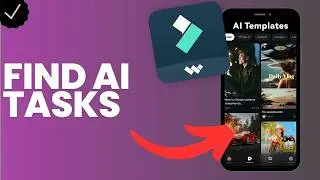 Where to find your AI tasks in Filmora?