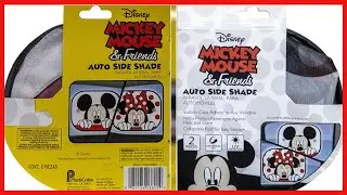 Quality product -  Plasticolor 003815R01 Disney Mickey & Minnie Peek-A-Boo Side Window Sunshade 2-Pi