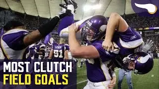 The Most Clutch Field Goal by Every Vikings Kicker