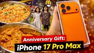 Anniversary Surprise! Husband Ne Diya iPhone 17 Pro Max 😲❤️ | Best Husband Gift Ever