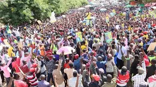 SEE DP RUTO'S MASSIVE CROWD IN KIKIMA, MBOONI, MAKUENI COUNTY TODAY!!