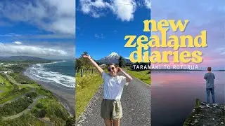 hiking across the north island of new zealand🏔️ mt taranaki, tongariro crossing, rotorua