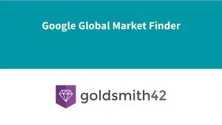 Google global market finder