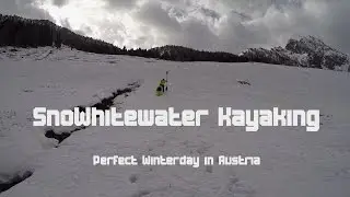 SnoWhitewater kayaking | TRATTENBACH first descent | Bullfrog Boof Team