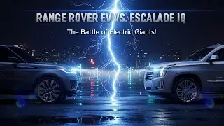 Range Rover EV vs. Cadillac Escalade IQ: The Battle of Electric Giants! | Vroomly
