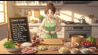 A Cozy Ghibli-Style Dinner Party at Home | Ghibli-Style Cooking Animation#ghibli #ghiblifood