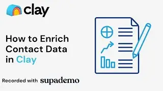 How to Enrich Contact Data in Clay