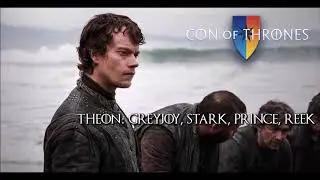 Con of Thrones 2018 Panels: Theon- Greyjoy, Stark, Prince, Reek